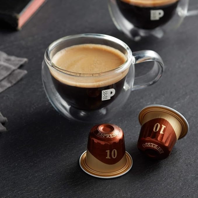 Peet's Coffee, Dark Roast Espresso Capsules, Compatible