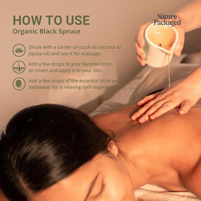 Organic Black Spruce Essential Oil from Canada