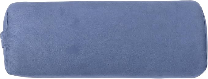 Drfeify Meditation Cushion Pillow Supportive Floor Pillow Rectangular Sponge Easy Carry Handle Washable Cover for Yoga Relaxation (Blue)