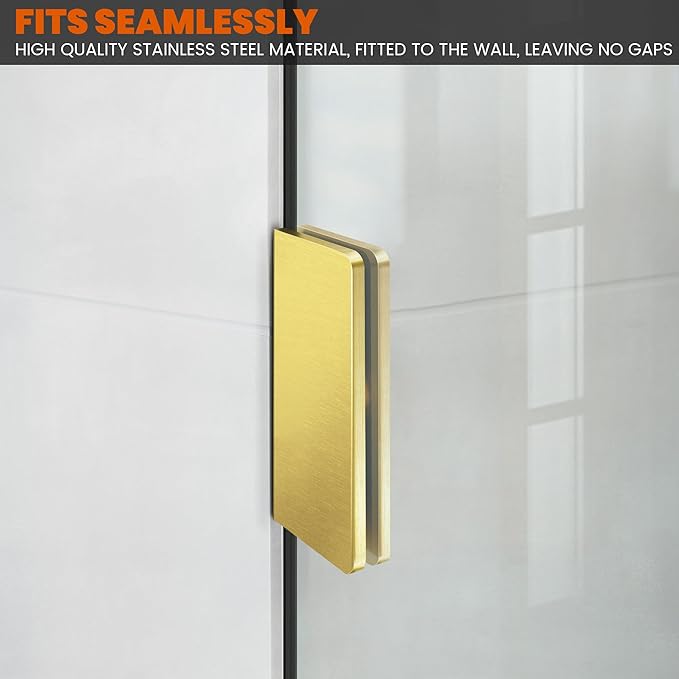 Bathroom Shower Glass Door 34 * 74"