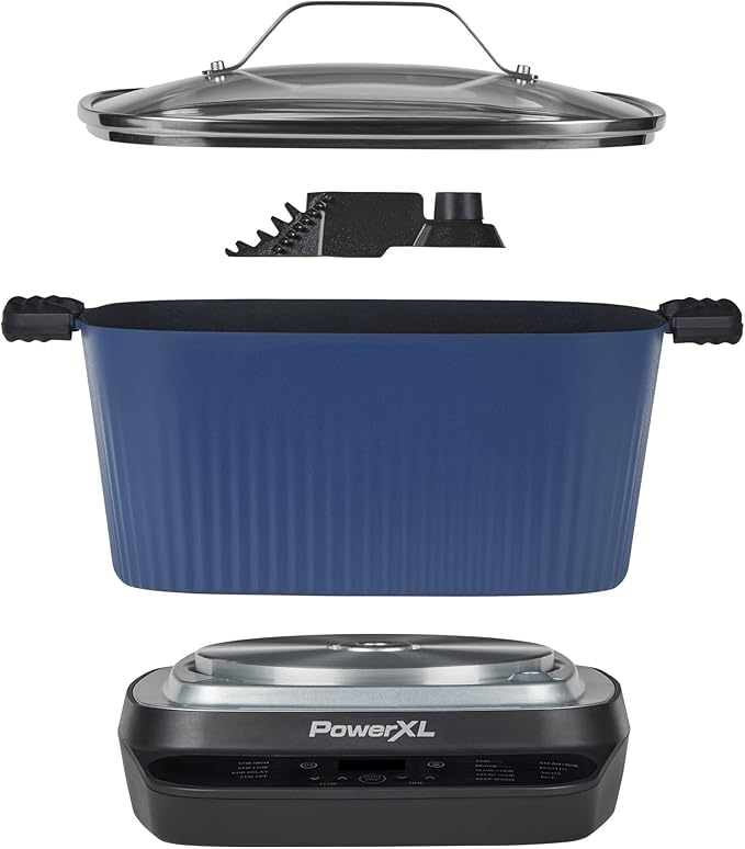 STIRMAX™ Midnight Blue 7.5 Quart Digital Multi-Cooker