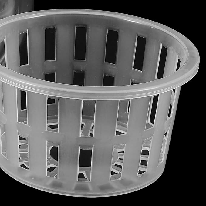 BESTonZON Desktop Betta Fish Bowl Hydroponic Planter with Plastic Round Aquarium 110c Medium Size for Living Room Table Micro Landscape
