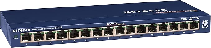 NETGEAR 16-Port Gigabit Ethernet Unmanaged Switch