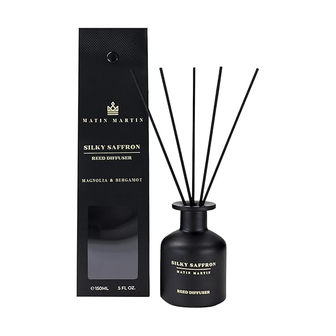 Matin Martin Silky Saffron Reed Diffuser 5 oz
