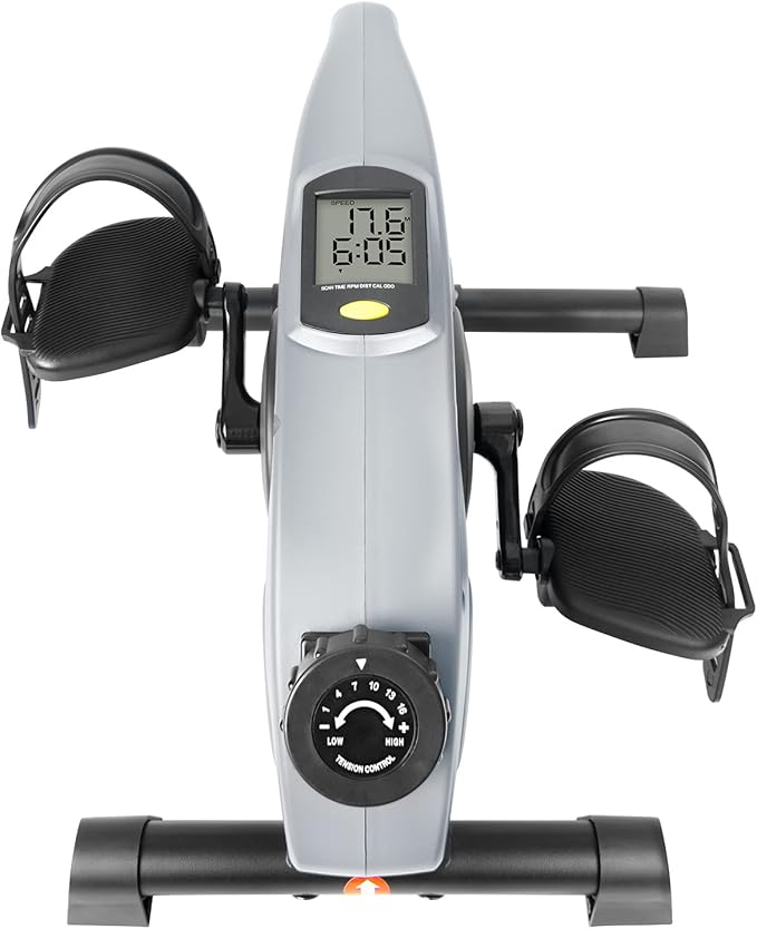 Vaunn Wrist Arm Leg Strengtheners Pedal Exerciser with Electronic Display for Indoor Exerciser and Physical Therapy
