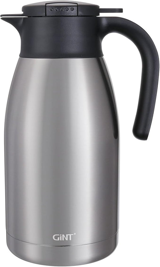 GiNT 64Oz Thermal Coffee Carafe, Insulated Stainless Steel Coffee Carafes