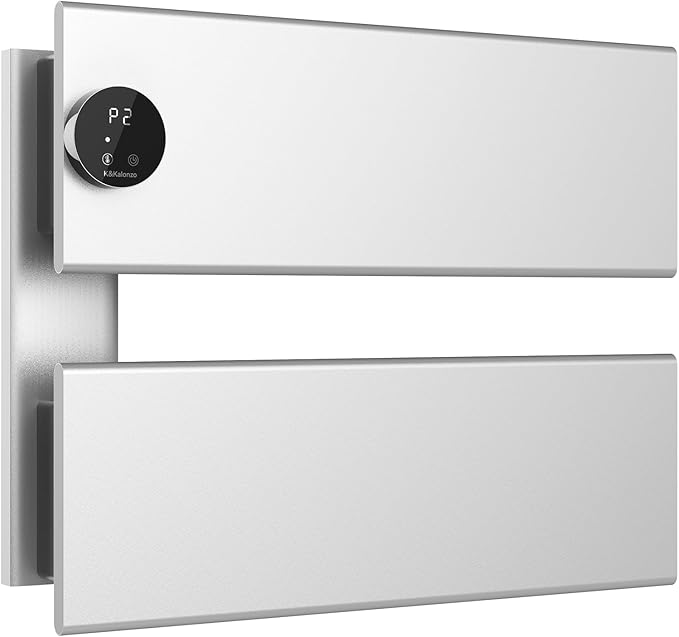 K&KALONZO Electric Towel Warmer, 18.35" W x 14.6" H Wall-Mounted Towel Heater