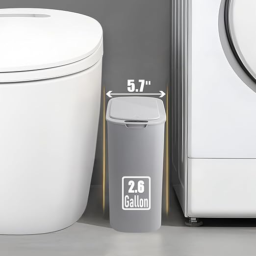 TIPGO Automatic Motion Sensor Bathroom Trash Can