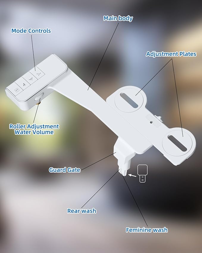 Hibbent 2 Pack Bidet Attachment