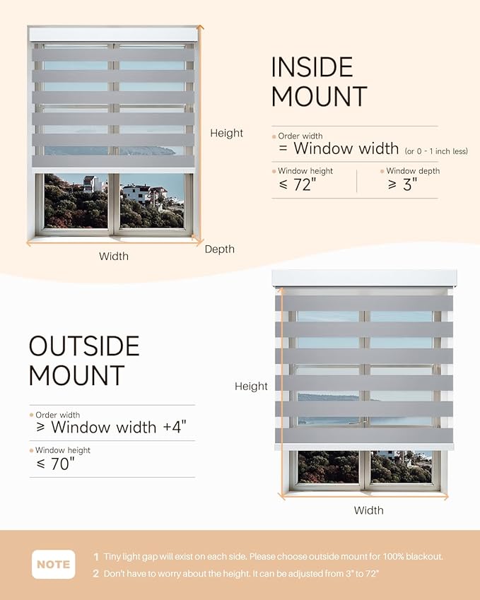 Smart Zebra Blinds for Windows, Alexa Motorized Blinds