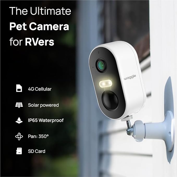 Waggle Pack of 2 4G LTE Security Camera