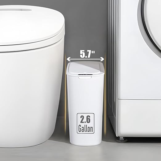 TIPGO Automatic Motion Sensor Bathroom Trash Can