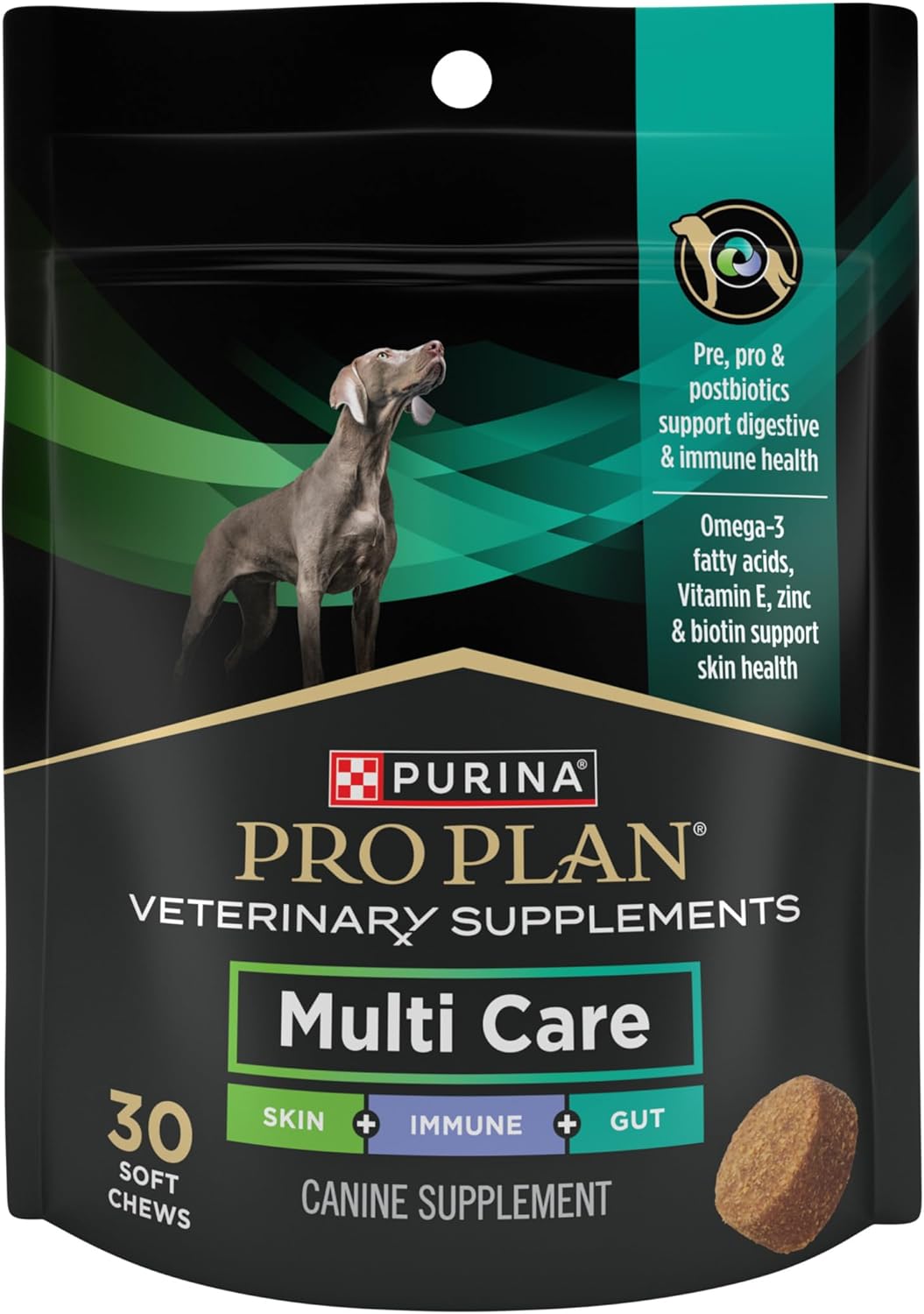 Purina Pro Plan Veterinary Supplements Multi Care Dog Supplements - 30 ct. Pouch