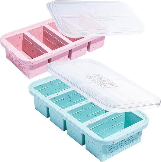 Souper Cubes 1 Cup Silicone Freezer Molds