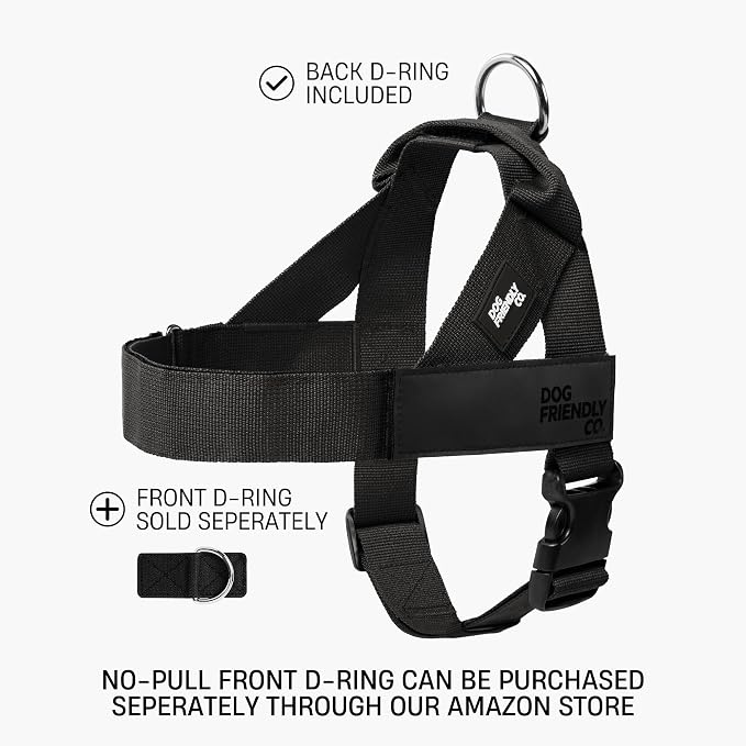 Dog Friendly Co. Dog Harness for Small Dogs (Burgundy, Small) | One Click Buckle, Chafe Resistant Webbing, Adjustable Neck & Chest, and Heavy Duty D-Ring, Sturdy Comfortable and Easy to Use