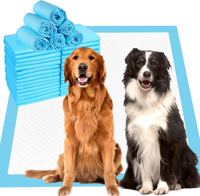 100 Count Dog Pee Pads Extra Large,36"x36"Pee Pads for Dogs Absorbent & Leak-Proof,Disposable Pet Training and Puppy Pads for Cats Dogs Rabbit