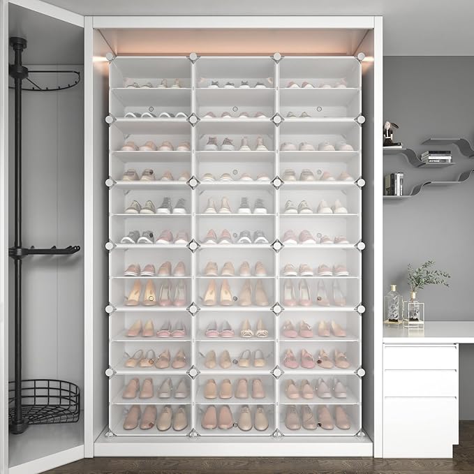 ROJASOP Portable Shoe Rack Organizer