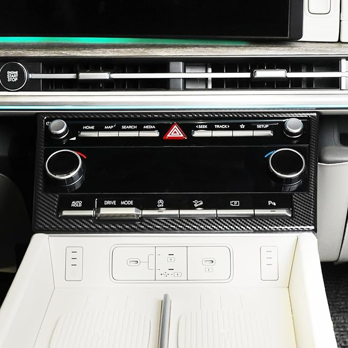 YOUTOOCAR Climate Control Panel Trim Frame Cover Compatible