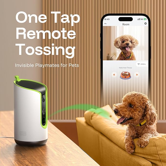 5MP Ultra HD Pet Camera
