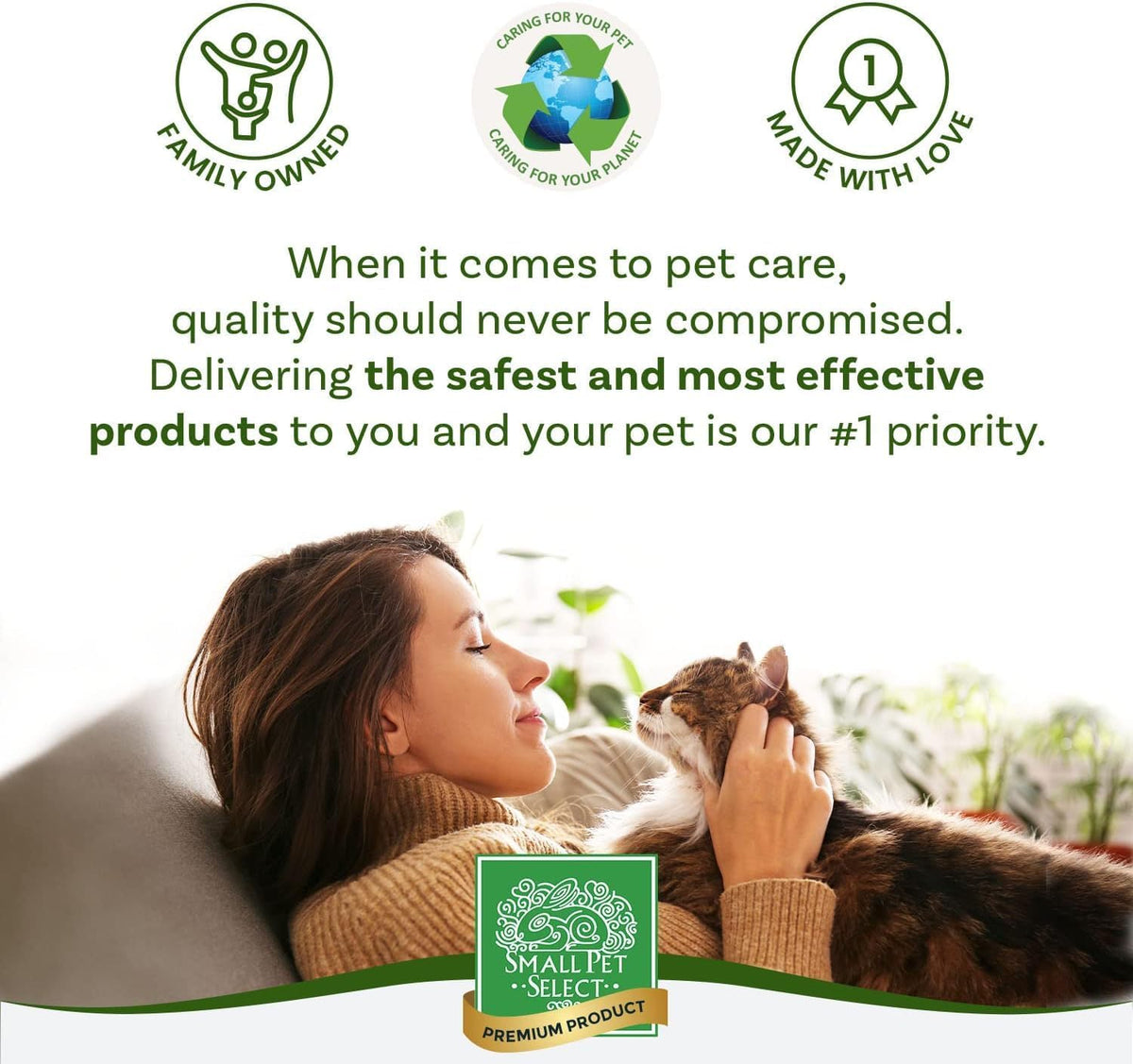 Small Pet Select Pine Pellet Bedding 20lb, Litter Pellets for Rabbit, Guinea Pig, Hamster, Bunny and Other Small Animals, Made in USA, 20lb