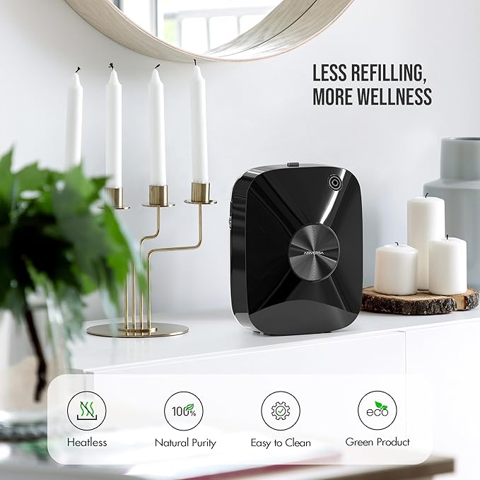 Airversa Smart Waterless Essential Oil Diffuser, 400mL Capacity