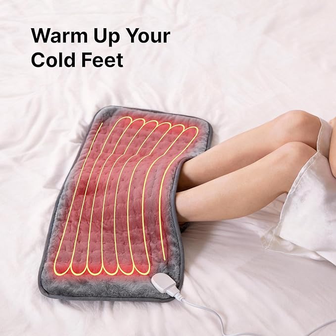 Heating Pad for Back, and Shoulder Pain Relief, Electric Heat Pad