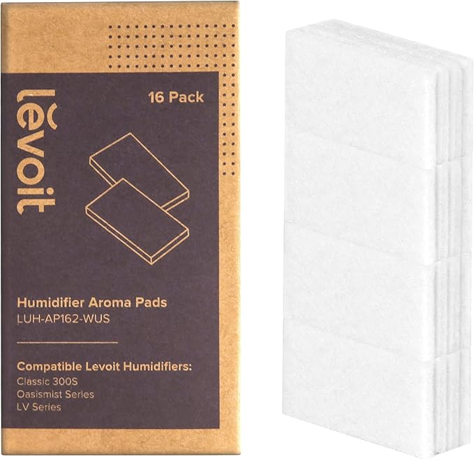 LEVOIT OasisMist Smart Cool and Warm Mist Humidifiers & Aroma Pads 16 Pack