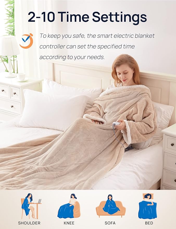 Westinghouse Electric Snuggle Throw Blankets