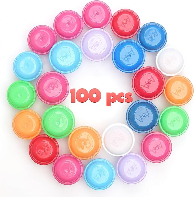 Farm Animals Figurine Toys in Capsule - 250 Pcs -1.1 Inch Plastic Capsules with Assorted Animals Mini Figurines for Kids - Easter Eggs with Toys - Toy Vending Machine Refill