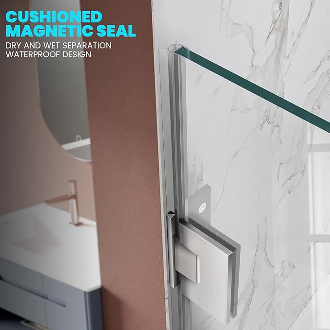 Bathroom Hinged Shower Door
