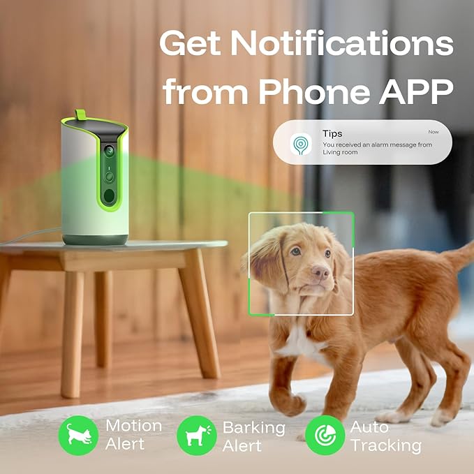 5MP Ultra HD Pet Camera