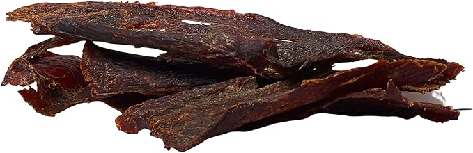 JustFoodForDogs Venison Dog Treats, Single-Ingredient Healthy Dog Treats, Made in The USA, 5 oz