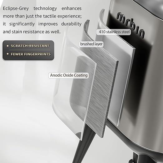 MRBIN Stainless Steel Slim Bathroom Motion Sensor Trash Can