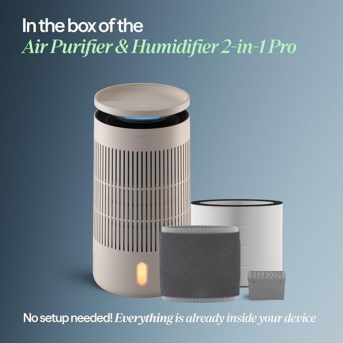 Blueair 2-in-1 Pro Air Purifier & Humidifier