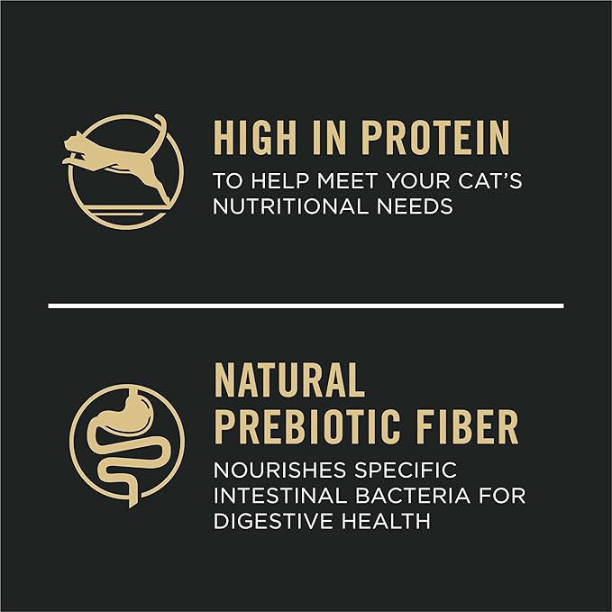 Purina Pro Plan High Protein Cat Food With Probiotics for Cats, Chicken and Rice Formula - 3.5 lb. Bag