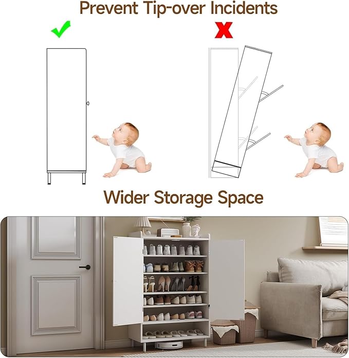 ONBRILL Shoe Storage Cabinet