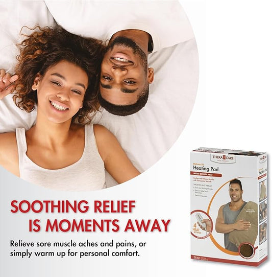 Veridian Healthcare TheraCare Deluxe XL Moist or Dry Heating Pad