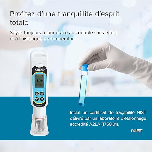 Oakton AO-35634-35 PCTSTestr 50 Waterproof Pocket pH/Cond/TDS/Salinity Tester