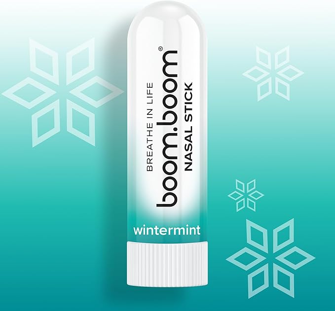 BoomBoom Nasal Stick | Vapor Flow Technology | Cool Refreshing Sensation |