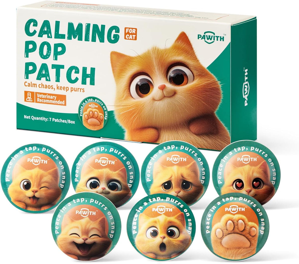 Cat Calming Diffuser – for Travel, Car & Home Use, Pheromone Diffuser for Cats & Kittens to Reduce Anxiety and Stress, No Electricity Needed, Long-Lasting Calming Support (1 Pack)