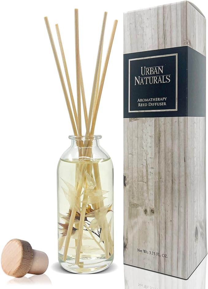 Urban Naturals Cedarwood & Vanilla Reed Diffuser Set | Made