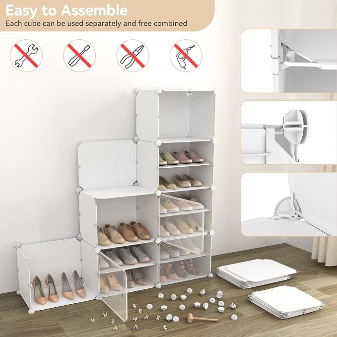 Portable Shoe Rack Organizer