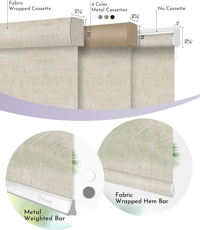 Graywind Motorized Light Filtering Shades Compatible