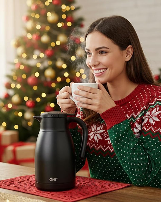 GiNT 51Oz Stainless Steel Thermal Coffee Carafe