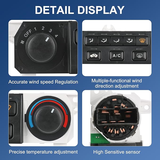 DICMIC A/C Heater Climate Control Module Compatible