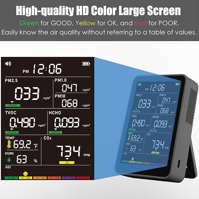 Professional Indoor Air Quality Monitor