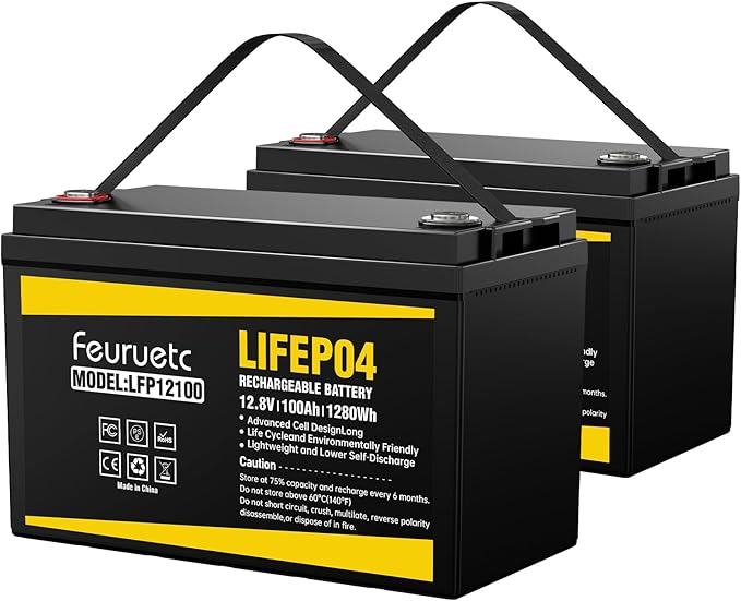 12V 100Ah LiFePO4 Battery
