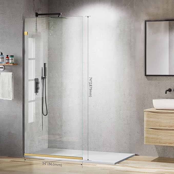 Bathroom Shower Door 34 * 74"