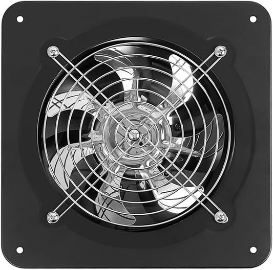 XUFOPLY 7 Inch Exhaust Fan, 110V 100W Wall Mounted Vent Fans 2600RPM Kitchen