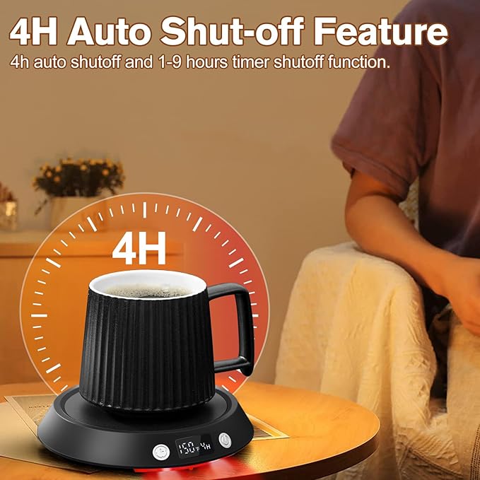 Kepwam Coffee Mug Warmer - 55W Electric Coffee Warmer